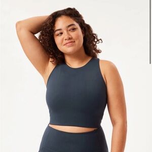 Girlfriend Dylan Tank Bra Midnight